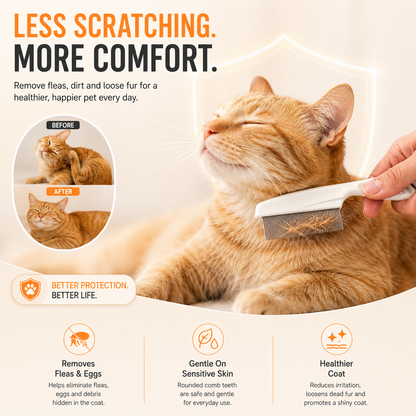 Flea-Free Pet Comb