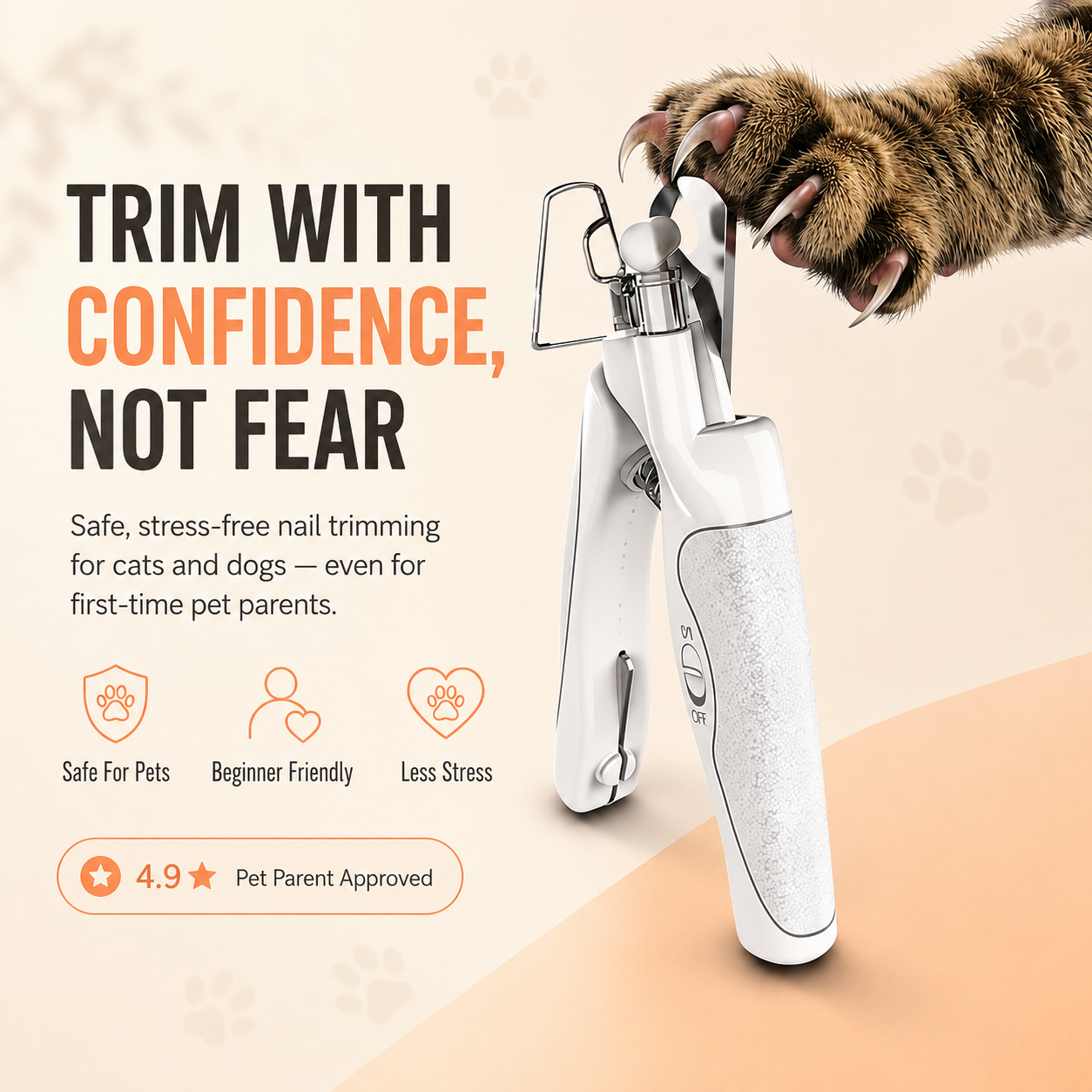Safe Trim Pet Nail Clipper