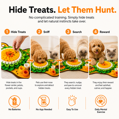 Slow Feeding Snuffle Mat