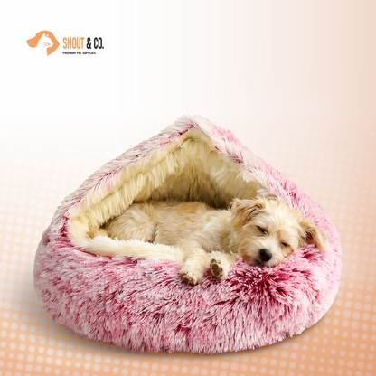 Calming Pet Cave Bed