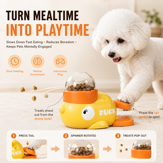 PawPress™ - Interactive Slow Feeder